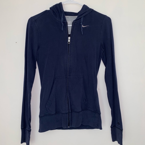Nike Jackets & Blazers - Navy Nike Zip-Up
